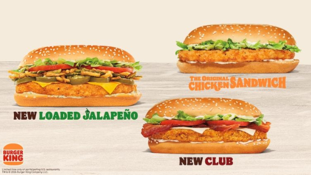 New Chicken Sandwiches © 2026 Burger King