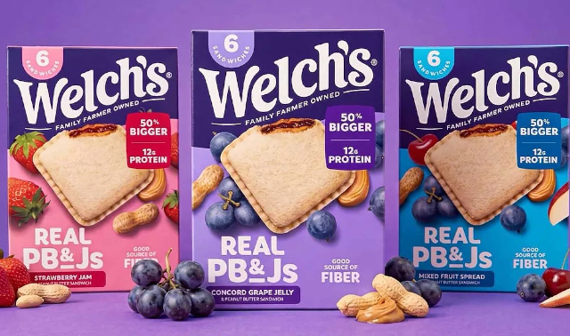 PB&J Sandwiches - © 2026 Welch's