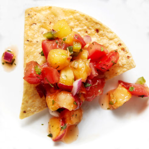 Peach Salsa - © 2024 Makinzie Gore