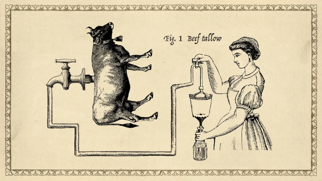 Tallow from Cow - © 2025 Julia Wytrazek