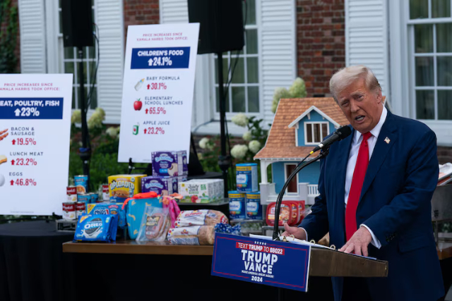 Trump Food Newser - © 2024 Adam Gray