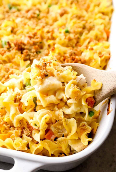 Chicken & Noodle Casserole - © 2026 easychickenrecipes.com