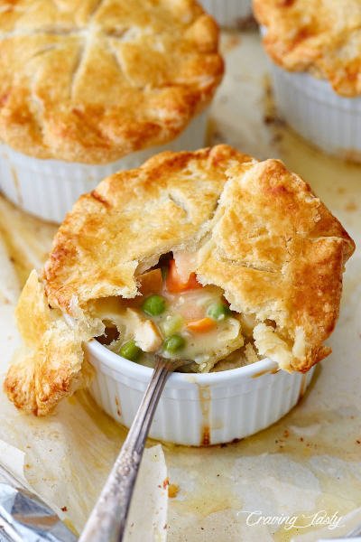 Chicken Pot Pie - © Craving Tasty.com