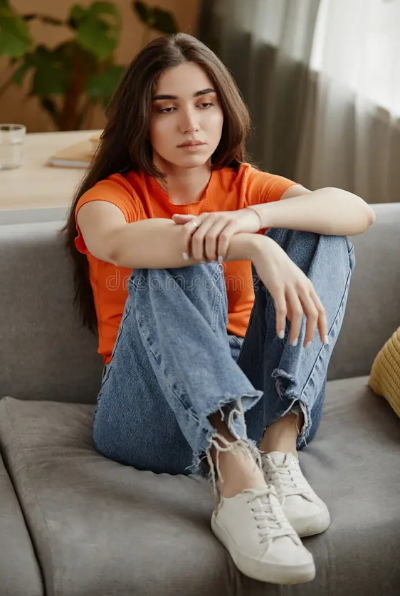 Depressed Young Woman - © 2026 © Seventyfourimages