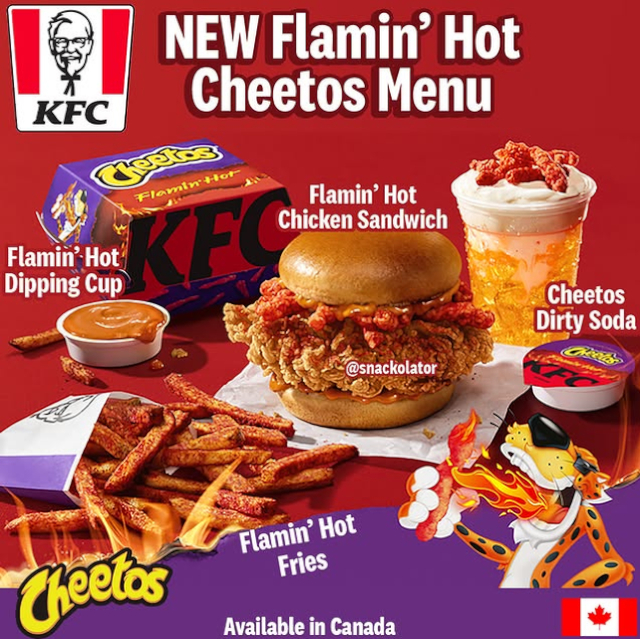 Flamin' Hot Menu - © 2026 KFC