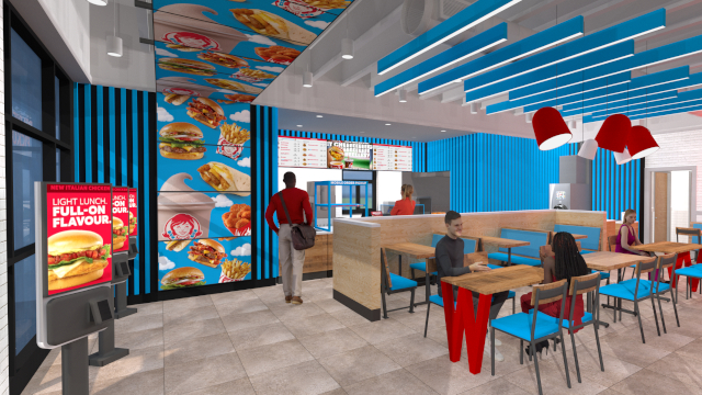 Future Fresh Interior - © 2026 Wendy's