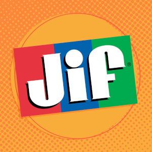 Jif Logo - © 2026 Jif + AllRecipes