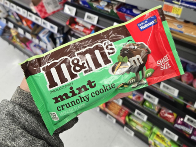 M&M Mint Chocolate Candies - © 2026 jerseyfoodnfinds via instagram