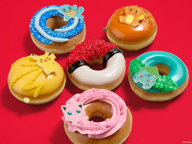 Pokémon Collectioin - © 2026 Krispy Kreme
