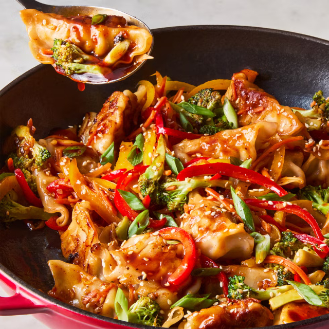 Stir-Fried Dumplings - © 2026 Linda Pugliese
