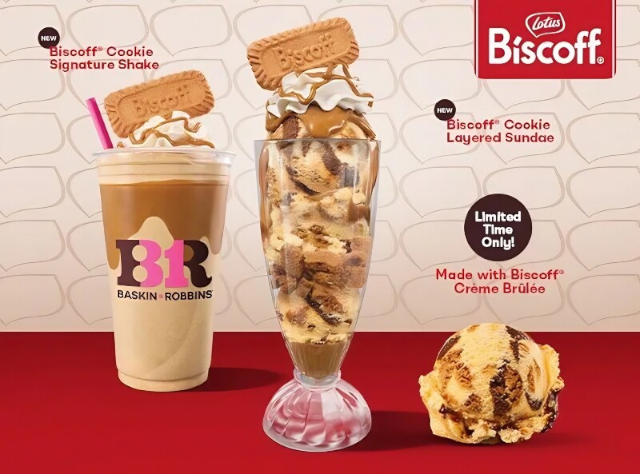 Biscoff Menu - © 2026 Baskin-Robbins