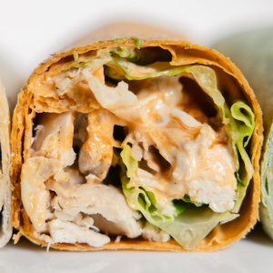 Chiken Wrap - 300 - © 2026 prettytogether.com
