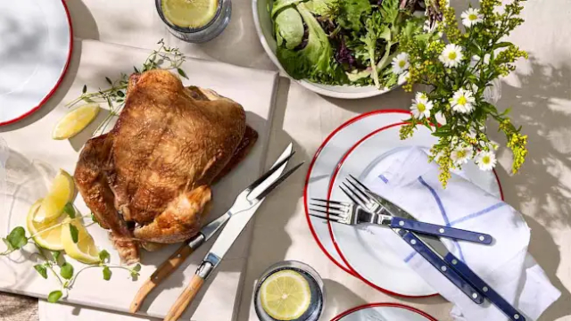 Rotisserie Chicken Table - © 2026 Ben Goldstein