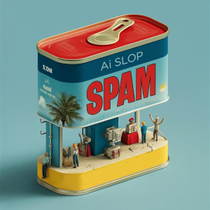 AI Slop Icon - ©2025 TMPW