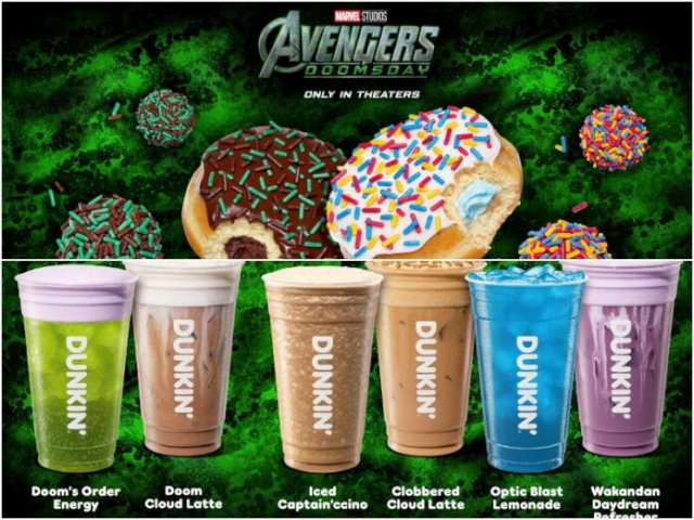 Avengers Doomsday - © 2026 Dunkin's