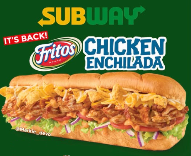 Chicken Enchilada Sub - © 2026 Subway
