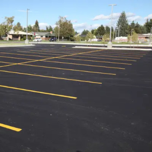 Empty Parking Lot - © 2026 Brian Brown