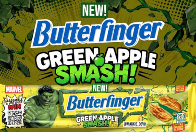 Green Apple - Hulk - © 2026 Butterfinger