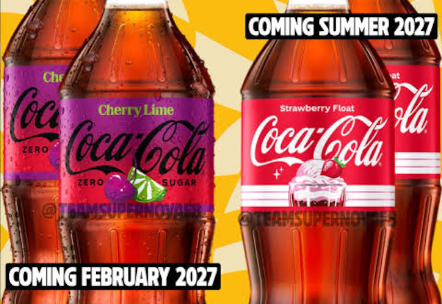 Lime & Strawberry Float © 2026 Coca Cola