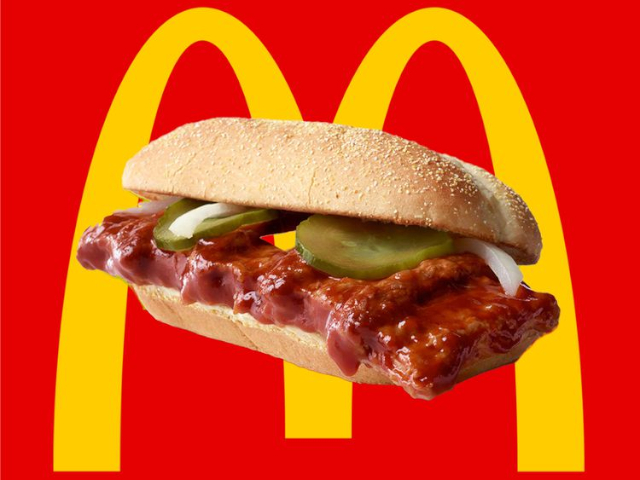 McRib 2026 - © 2026 McDonald's - AllRecipes