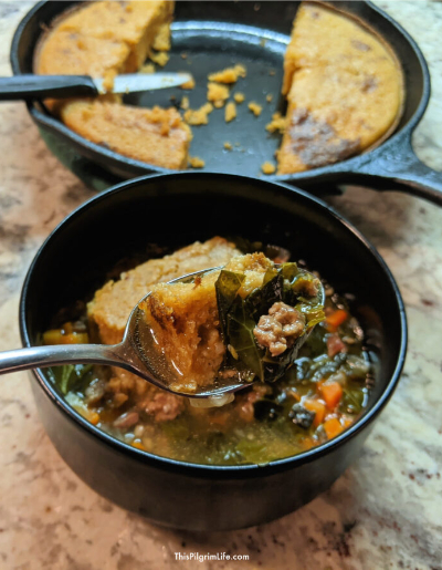 Sunday Potlikker Soup - © 2026 thispilgrimlife.com